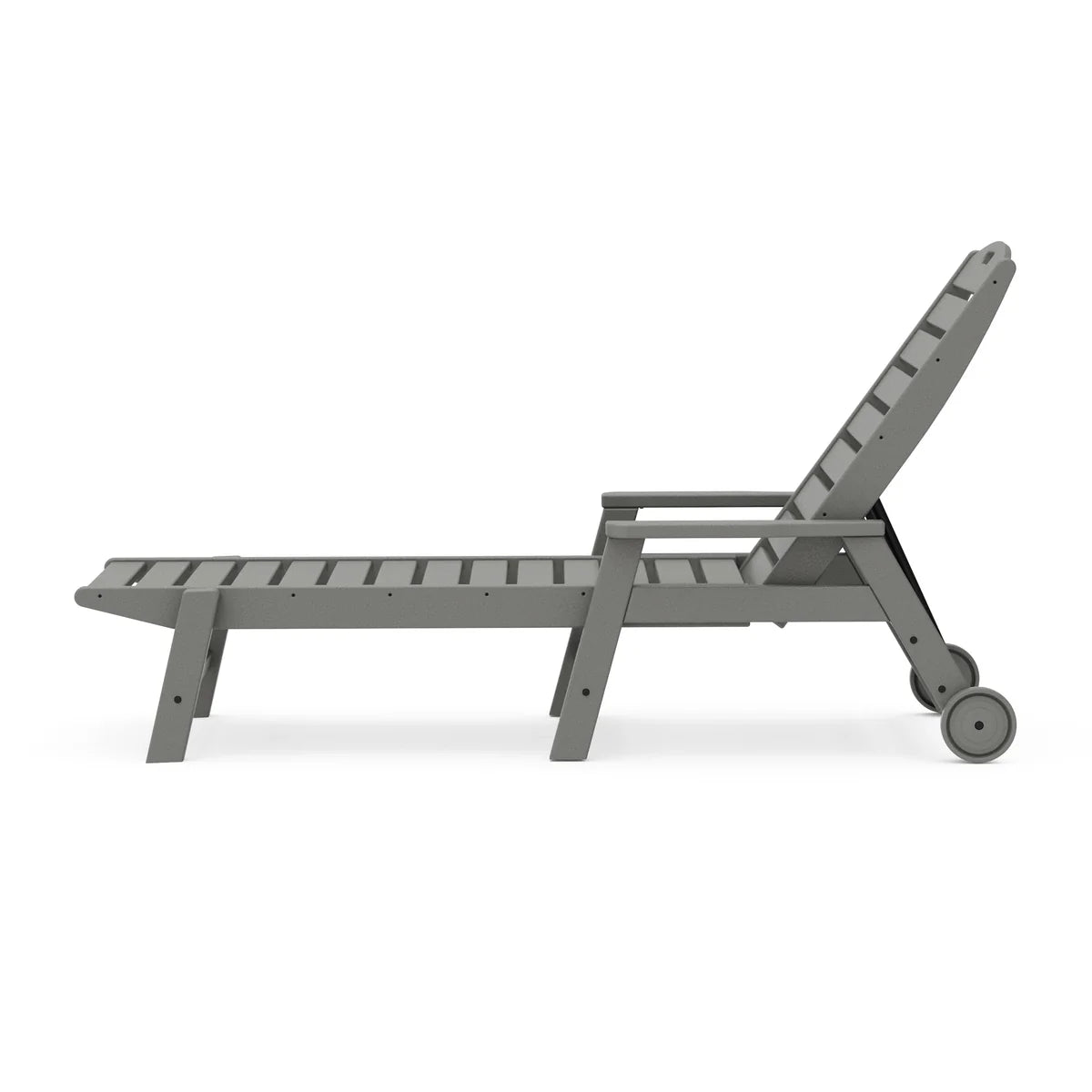 Chaise with Arms & Wheels