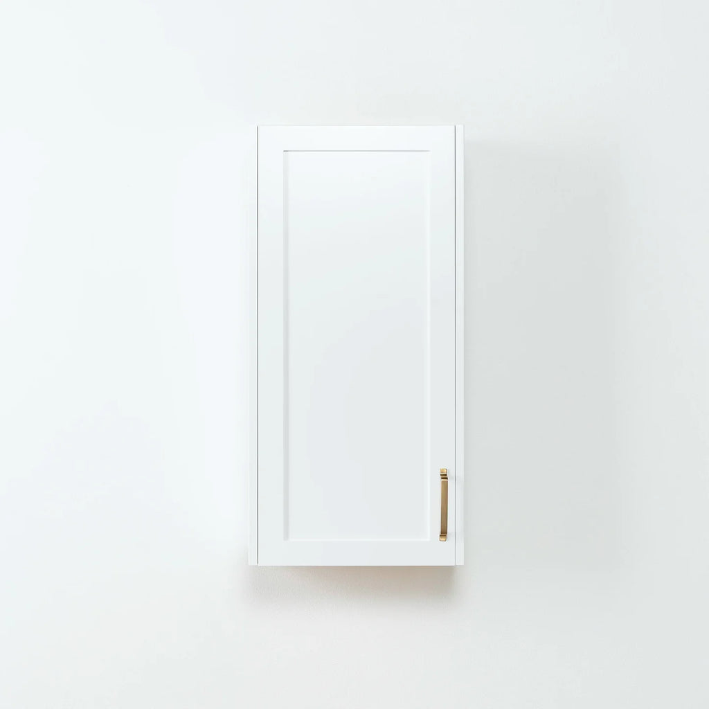 Satin White Wall Cabinet