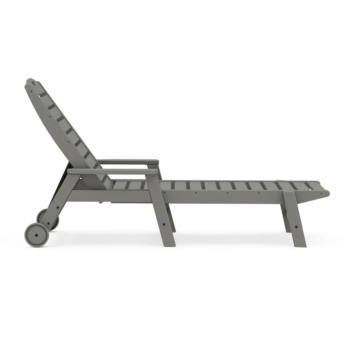 Chaise with Arms & Wheels