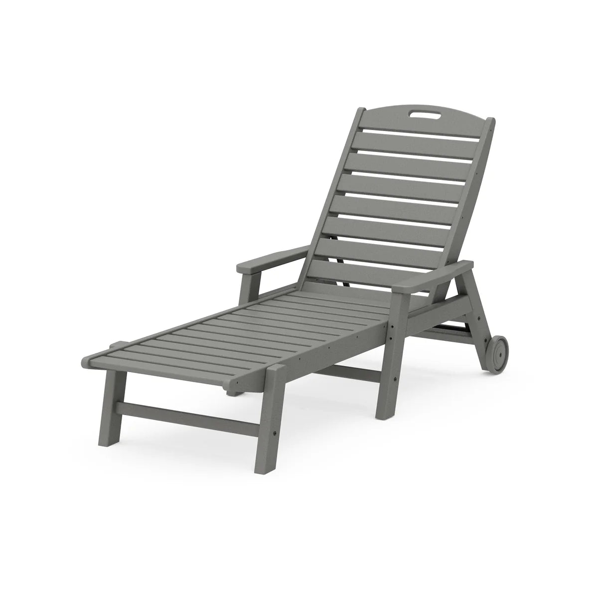 Chaise with Arms & Wheels