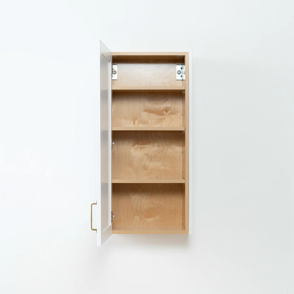 Natural White Oak Linen Cabinet