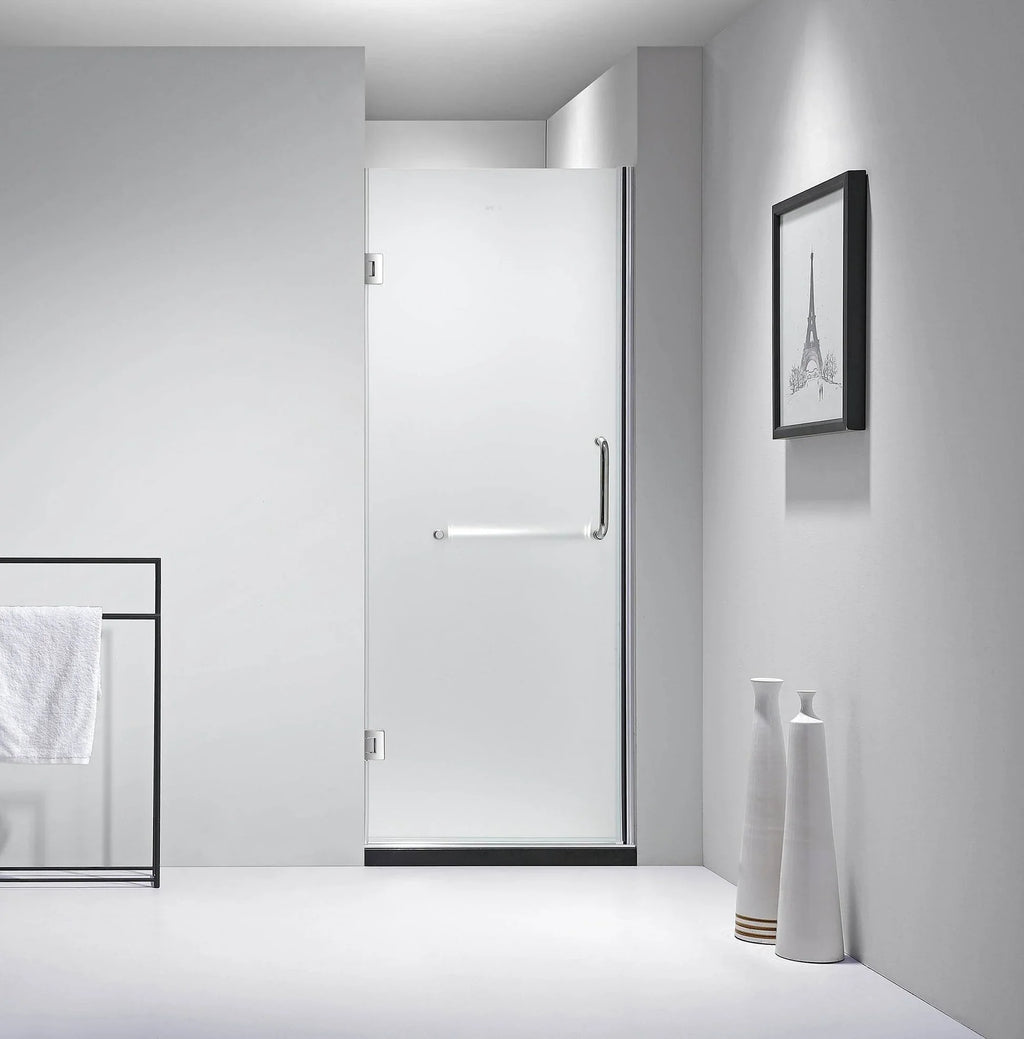 Frameless Hinged Shower Door