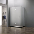 Frameless 3-Piece Corner Shower Enclosure