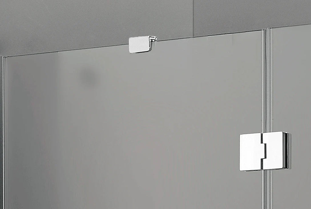 Frameless 3-Piece Corner Shower Enclosure