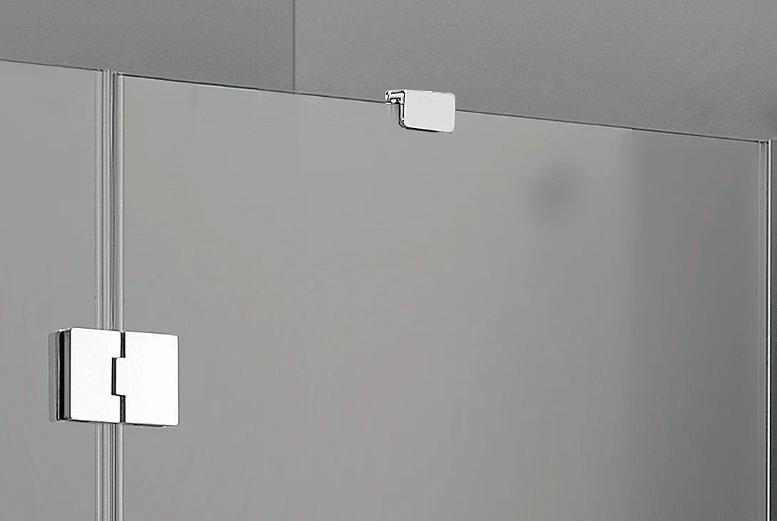 Frameless 3-Piece Corner Shower Enclosure