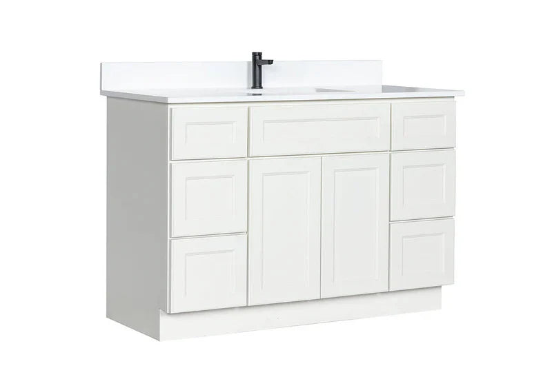 Bathroom Vanity in Off-White