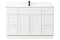 Bathroom Vanity in Off-White