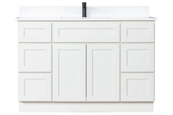 Bathroom Vanity in Off-White