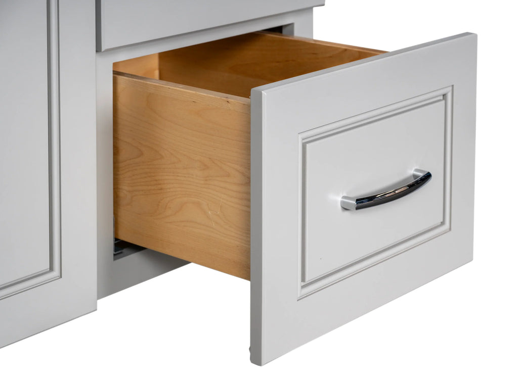Bathroom Vanity in Greige with Legs