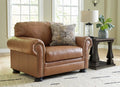 Leather Chair - Caramel
