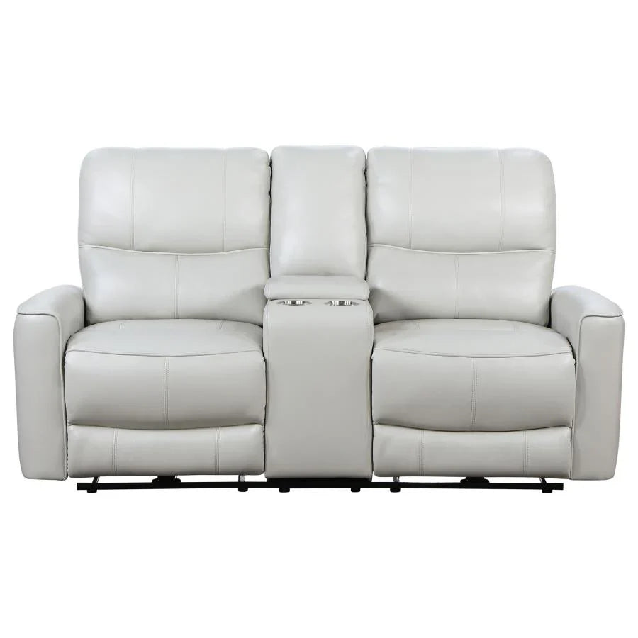 Greenfield Power Reclining Console Loveseat