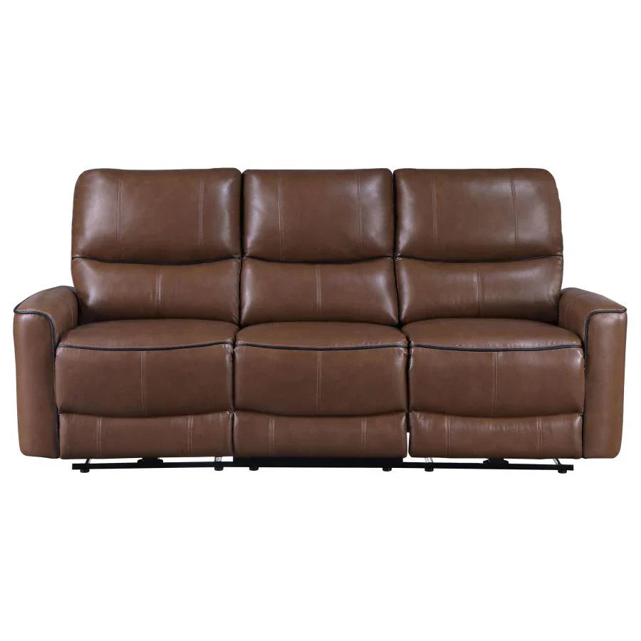 Greenfield Power Reclining Sofa - Brown