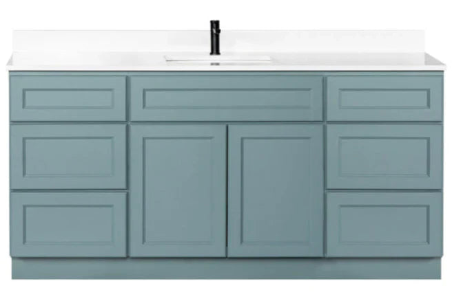 Single Sink Bathroom Vanity in Sage