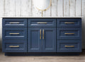Single Sink Bathroom Vanity in Blue