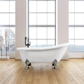 Acrylic Claw Foot Oval Tub
