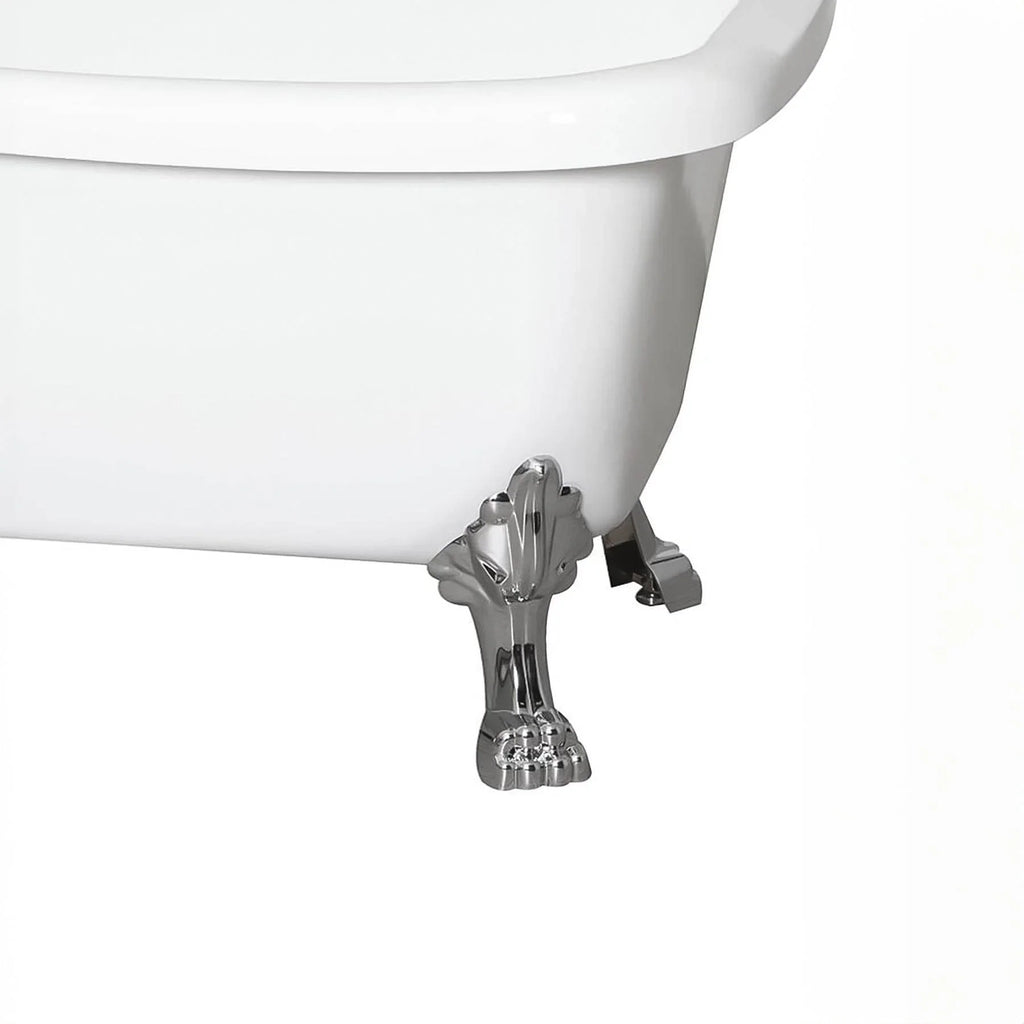 Acrylic Claw Foot Oval Tub