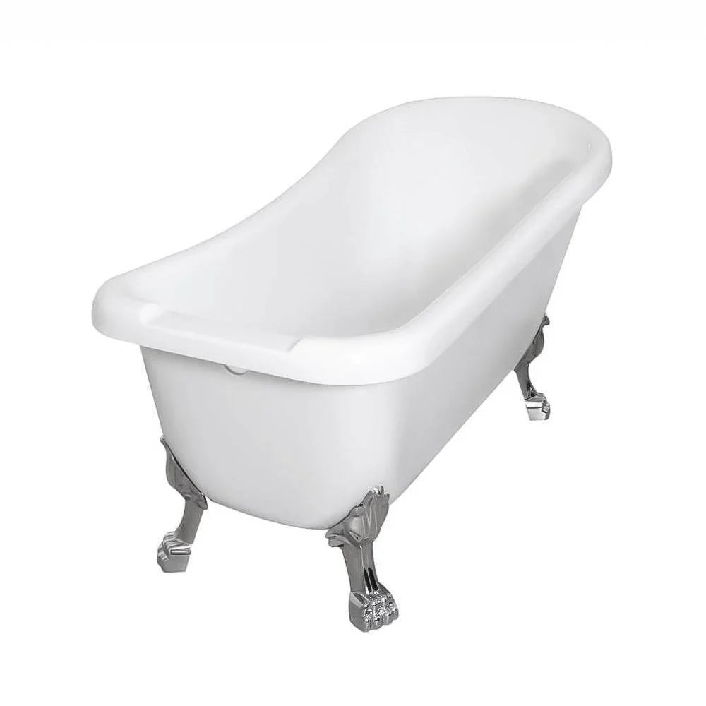 Acrylic Claw Foot Oval Tub
