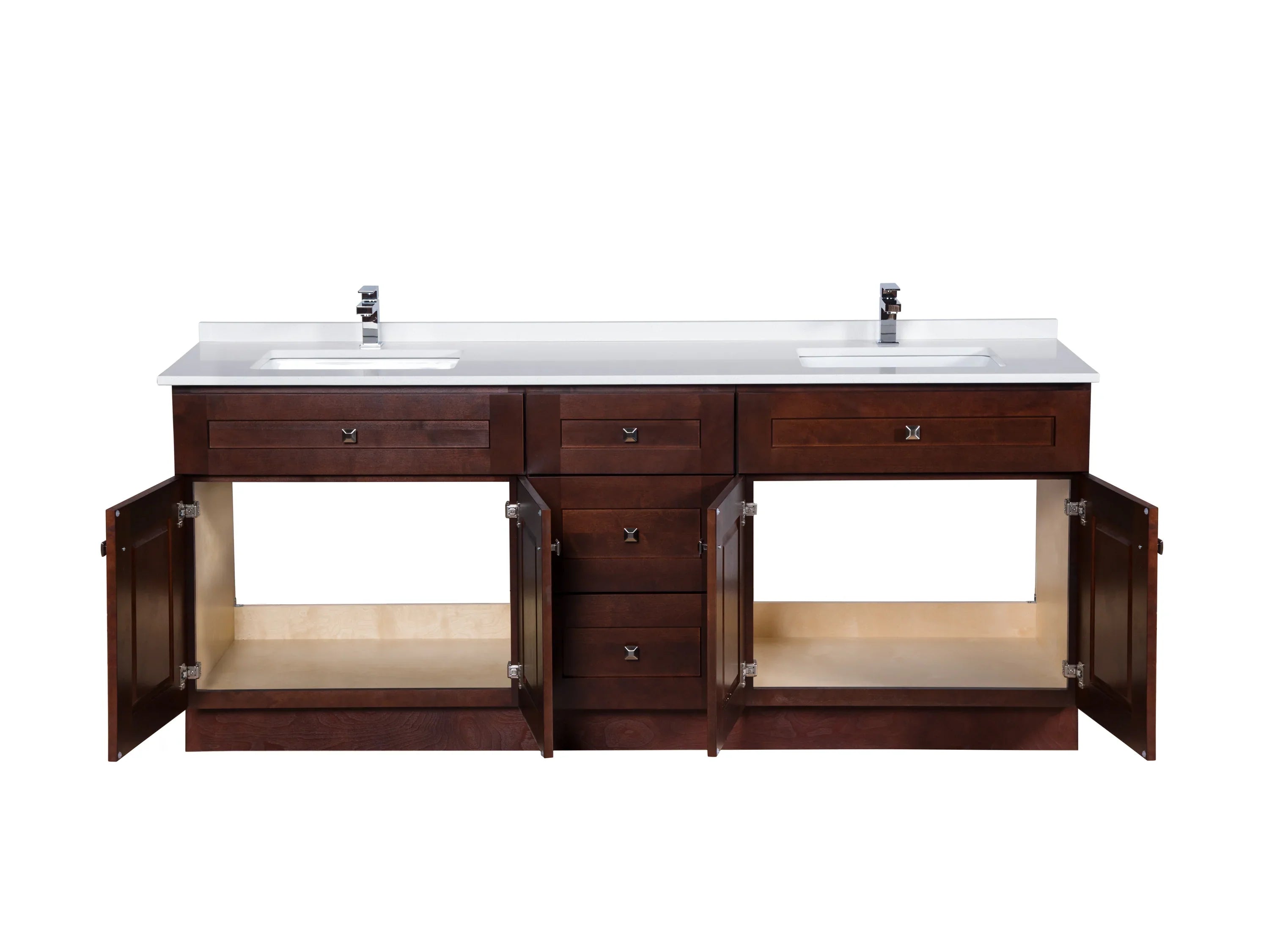 Double Sink Bathroom Vanity in Java