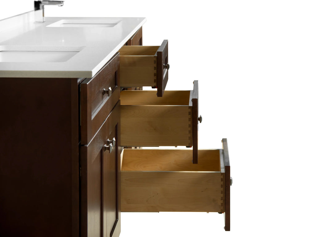 Double Sink Bathroom Vanity in Java