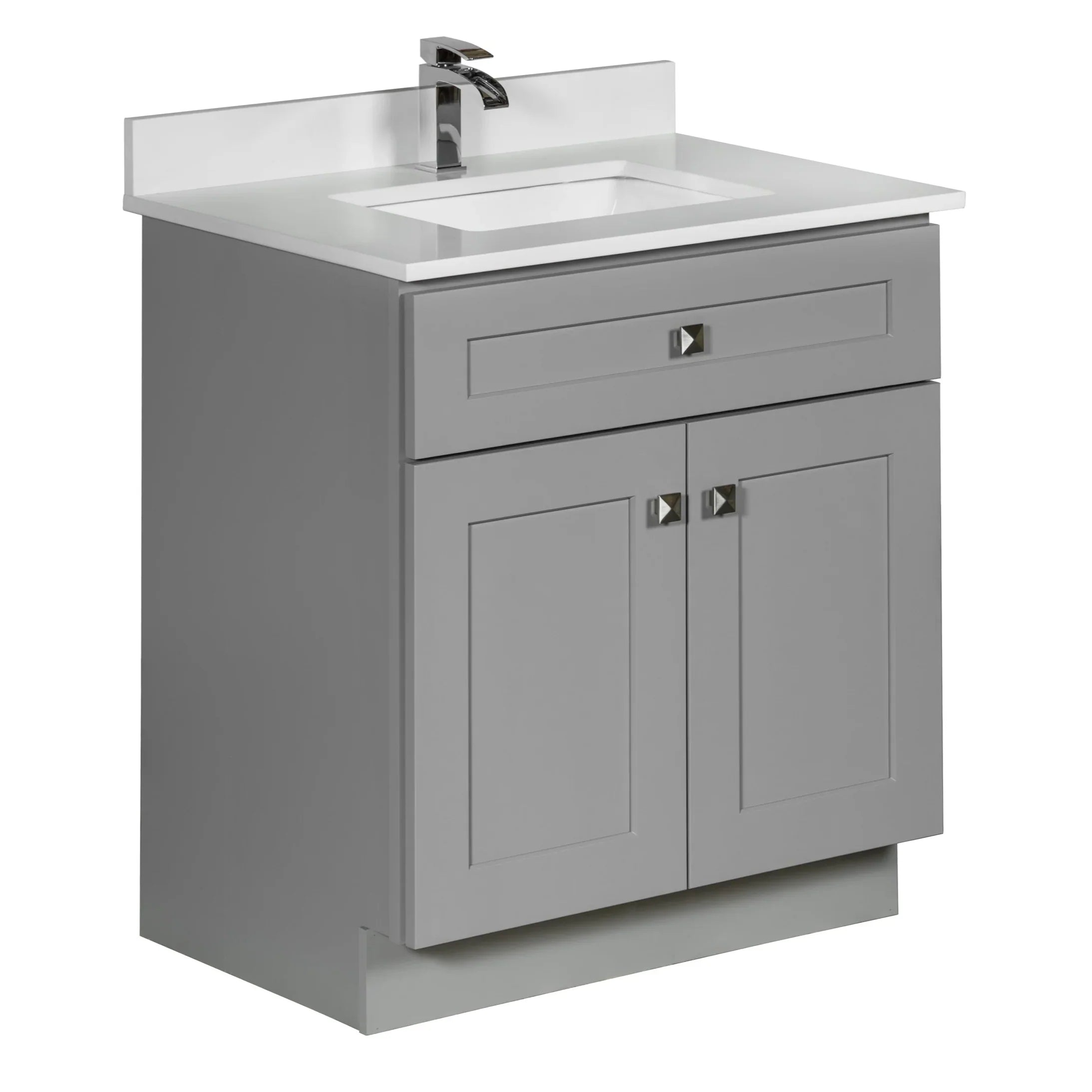 Bathroom Vanity in Grey