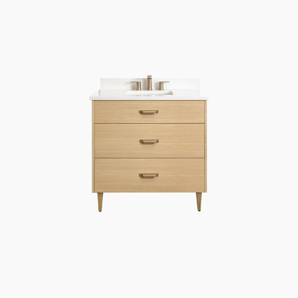 White Oak Wall Cabinet