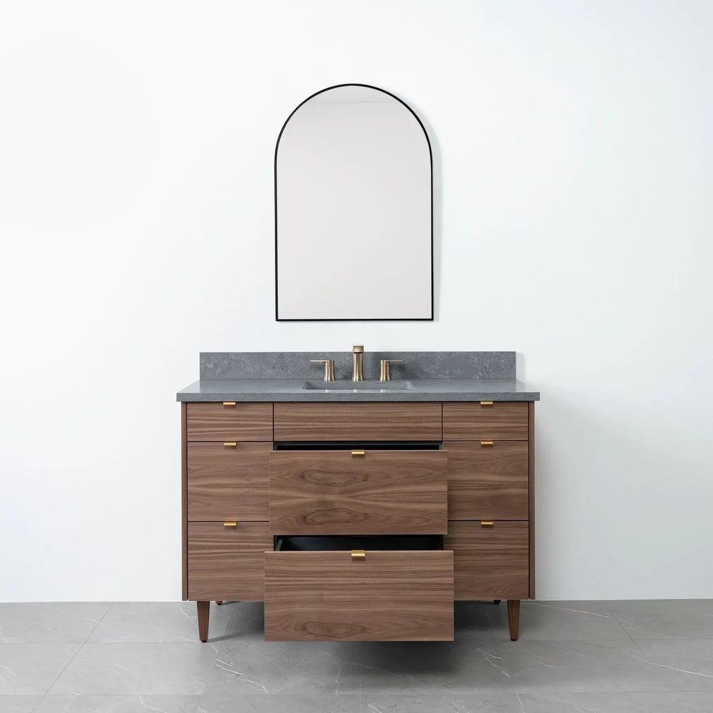 American Black Walnut Bathroom Vanity