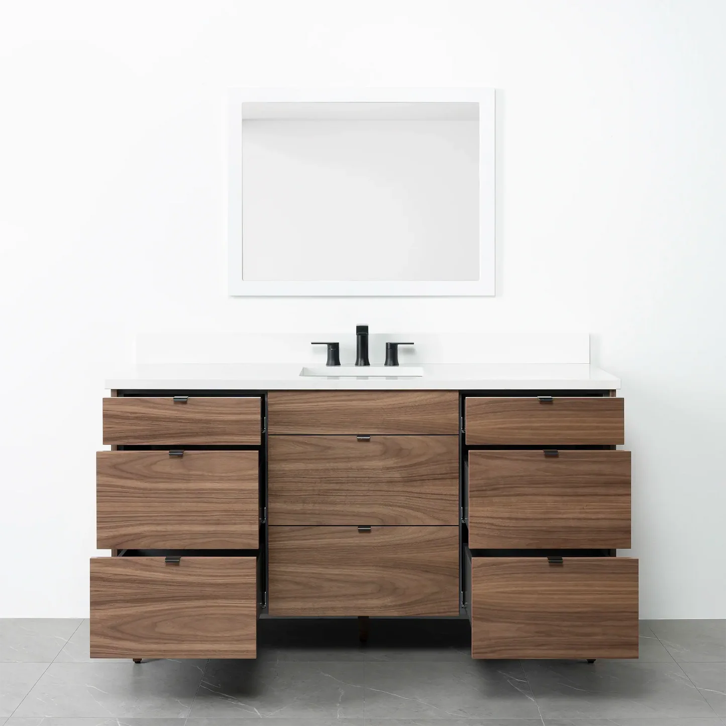 Black Walnut Bathroom Vanity