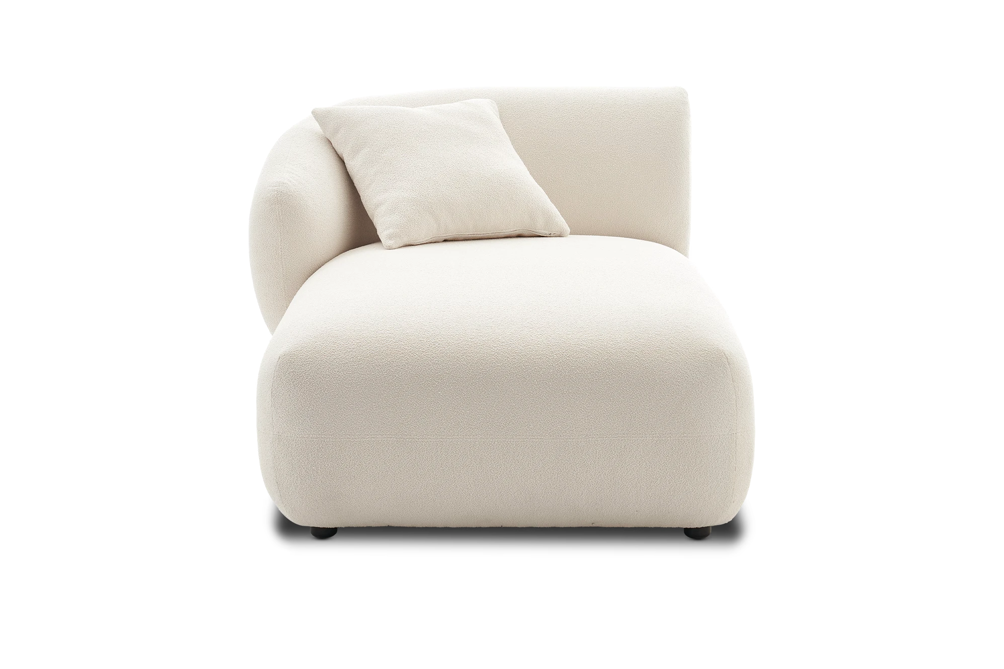 Ultra Modern Left Arm Chaise Lounge