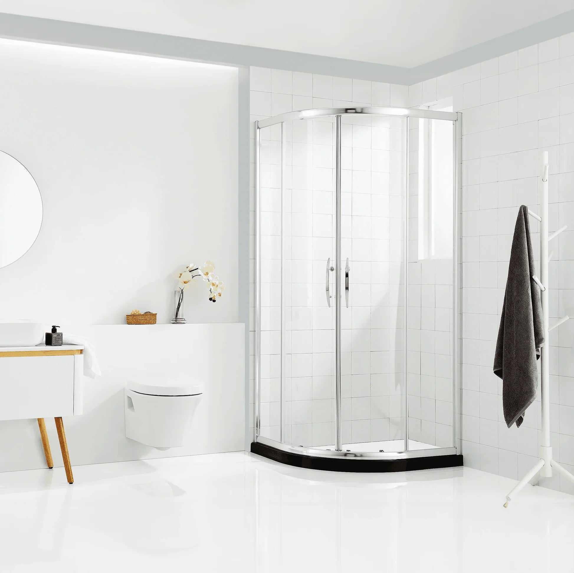 Framed Sliding Shower Enclosure