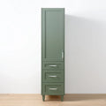 Sage Green Linen Cabinet