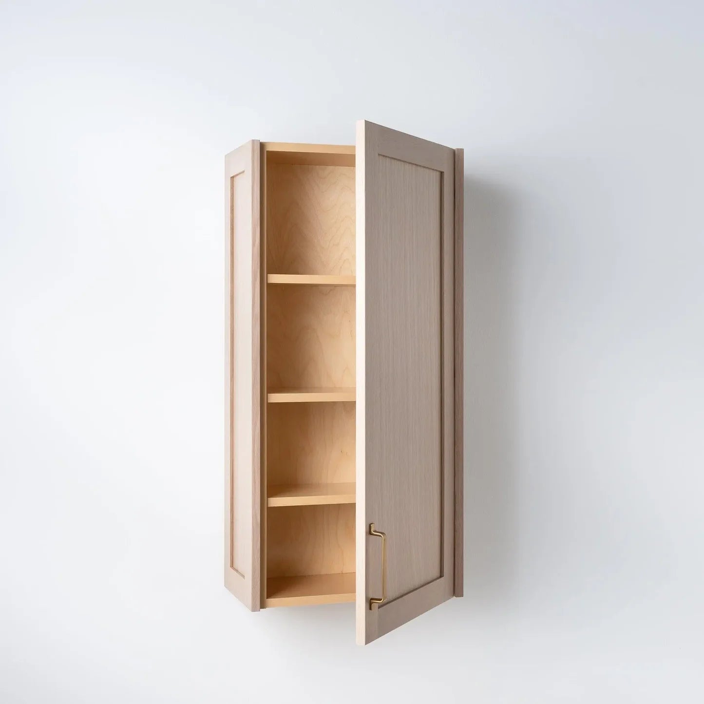 Black Walnut Wall Cabinet