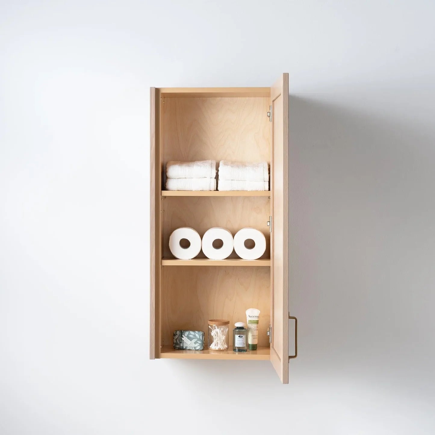 Black Walnut Wall Cabinet