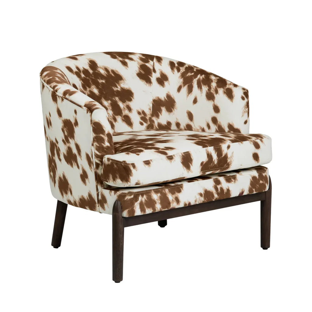 Chapman Cowhide Accent Chair