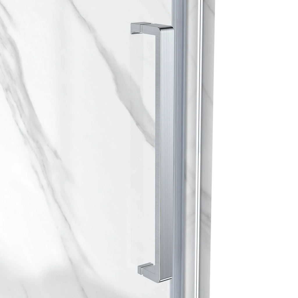 Capri Neo Angle Brushed Nickel Shower Kit