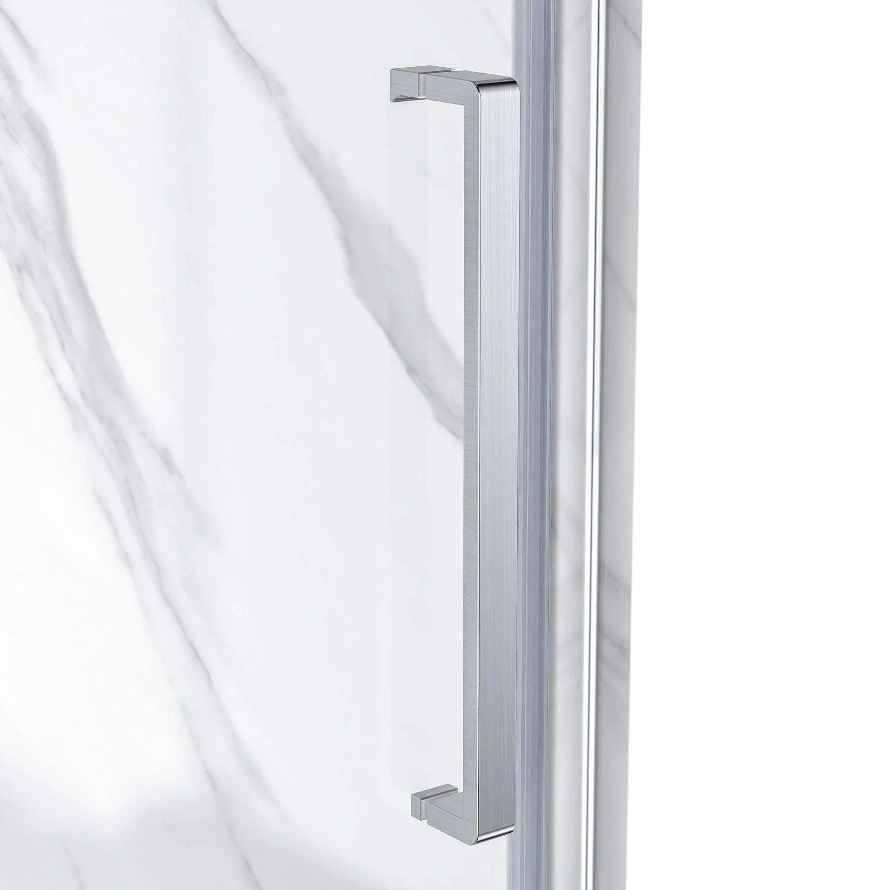 Capri Neo Angle Brushed Nickel Shower Kit