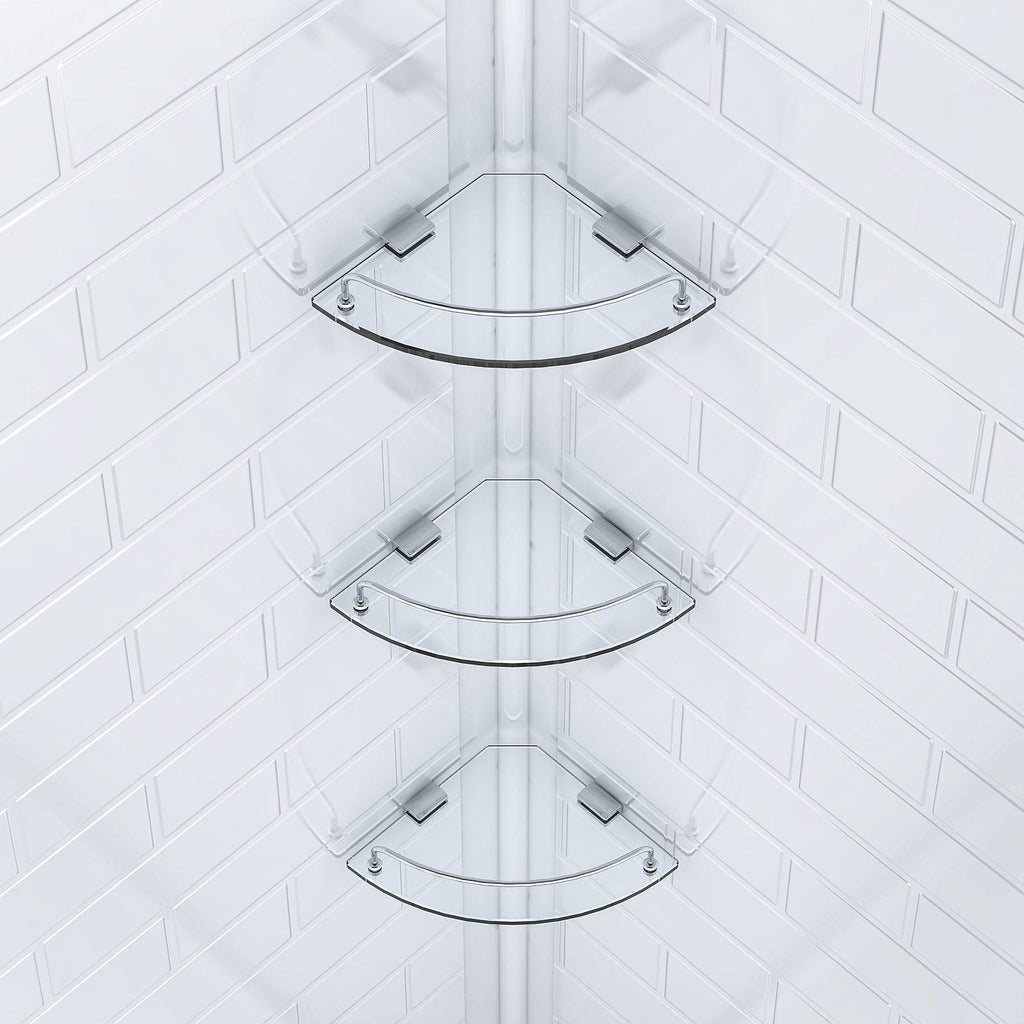 Monaco Round Chrome Shower Kit