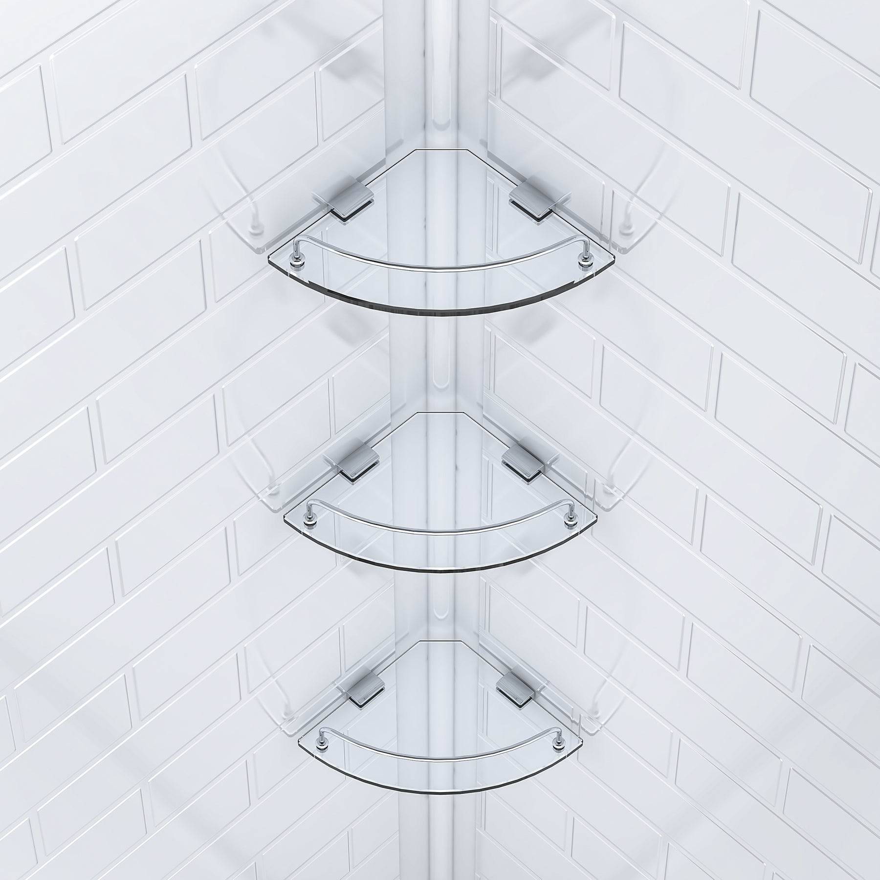 Monaco Round Chrome Shower Kit