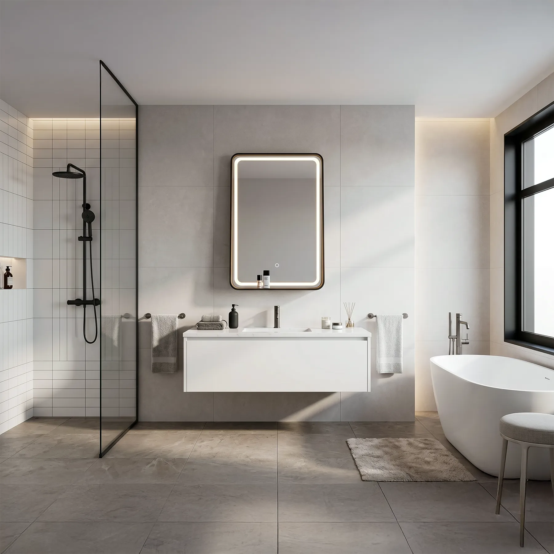Zara 24"W x 32"H LED Lighted Mirror