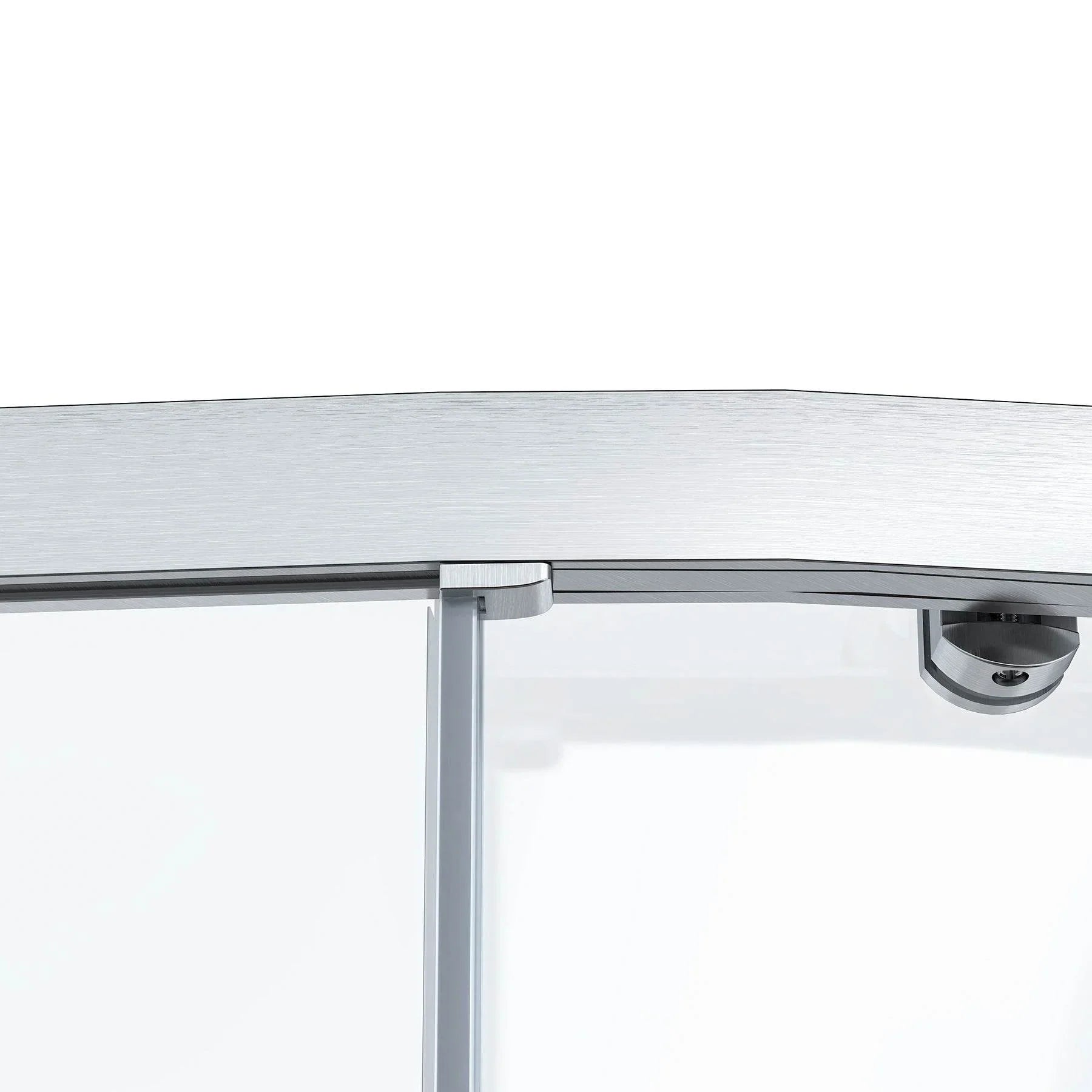 Monaco Round Brushed Nickel Shower Kit