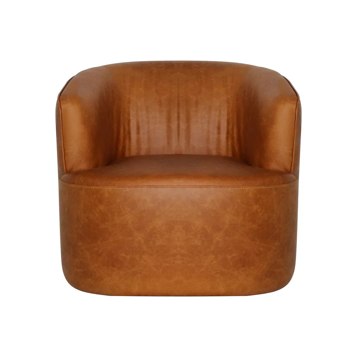 Genuine Leather Swivel Chair - Buffalo
