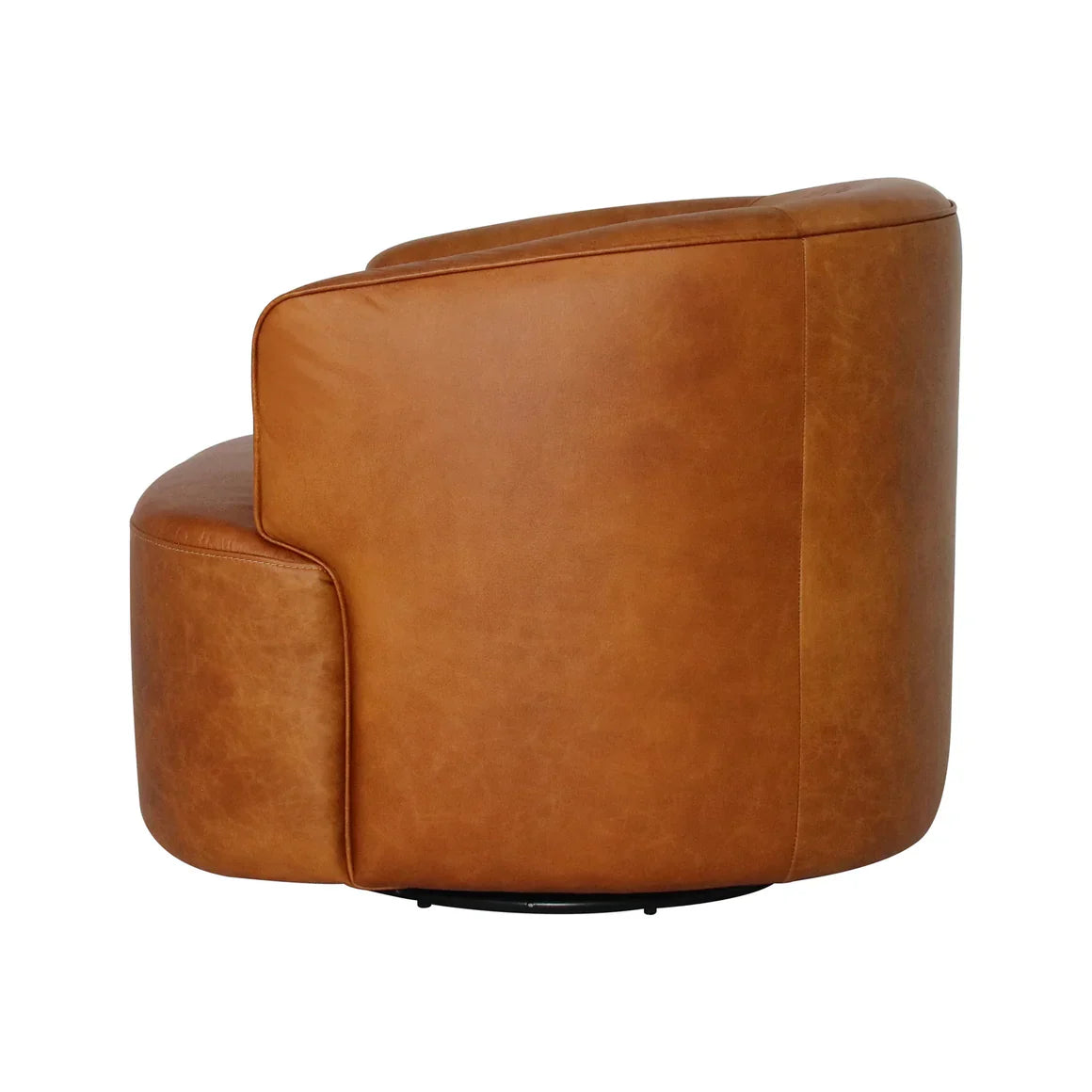 Genuine Leather Swivel Chair - Buffalo