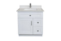 Bathroom Vanity in White - Combo