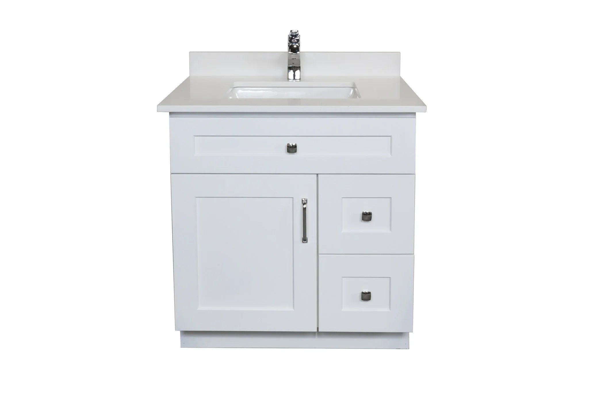 Bathroom Vanity in White - Combo