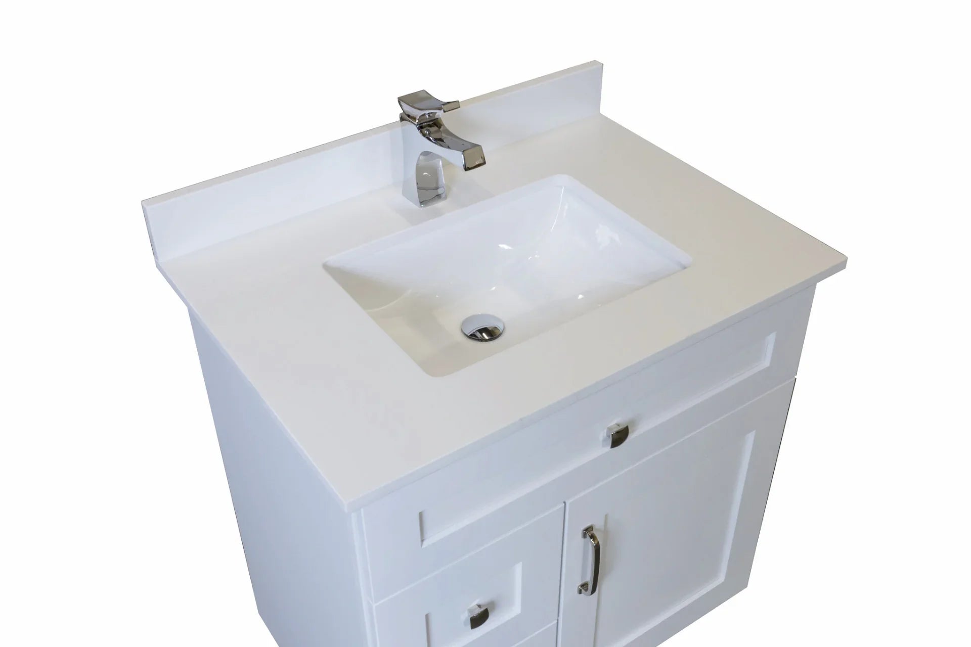 Bathroom Vanity in White - Combo