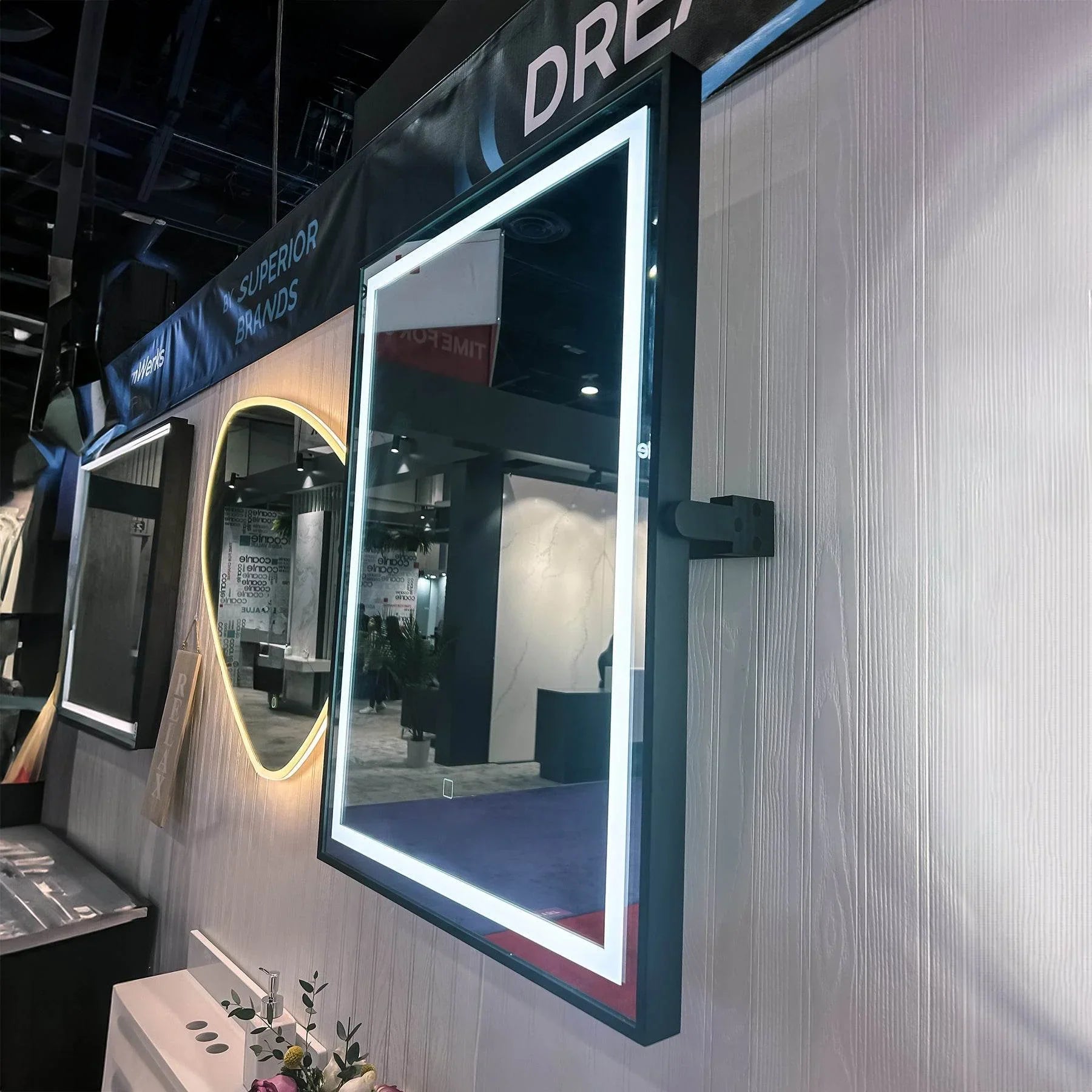 Kalista Pivoting LED Mirror