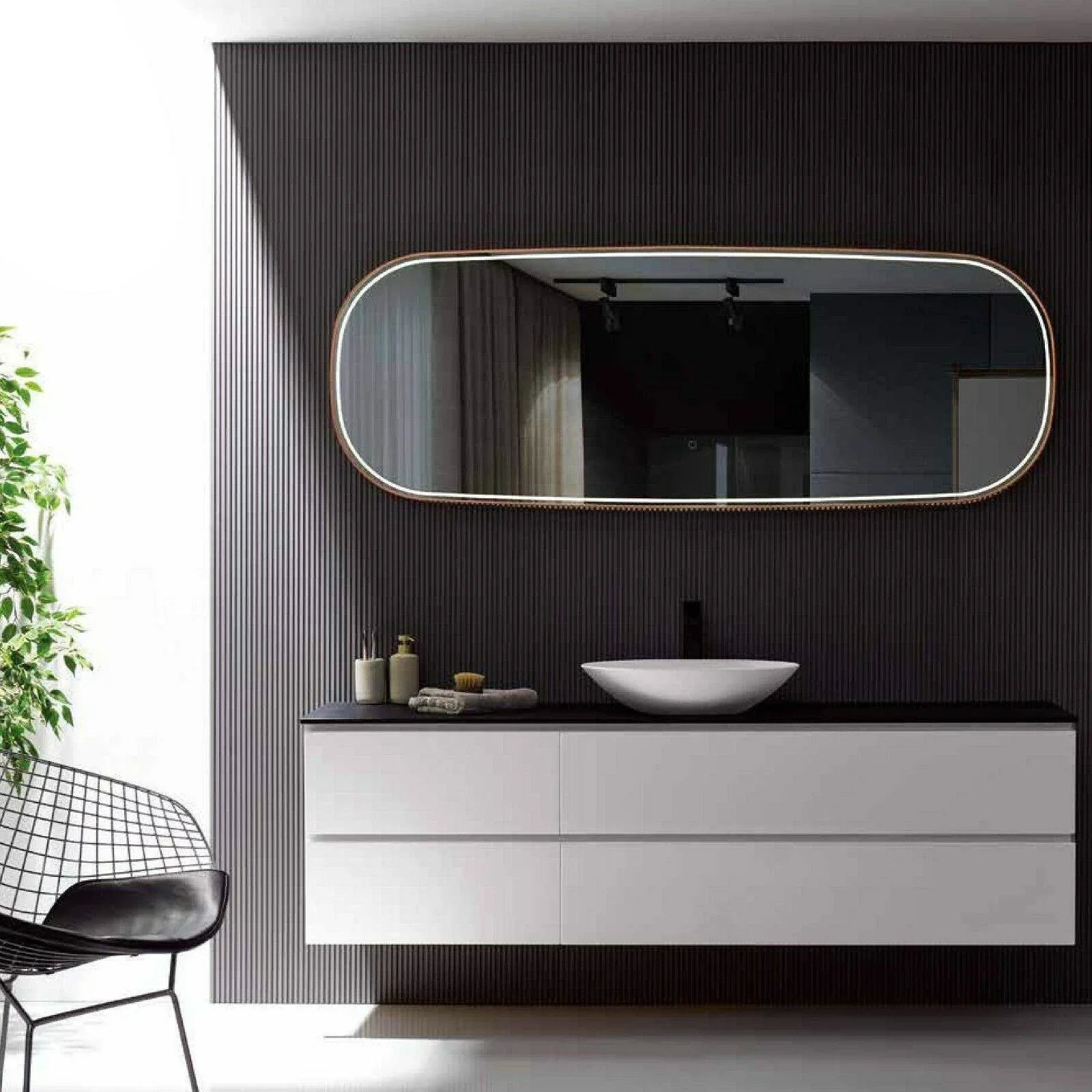 Highwood 63"H x 25.6"W LED Mirror