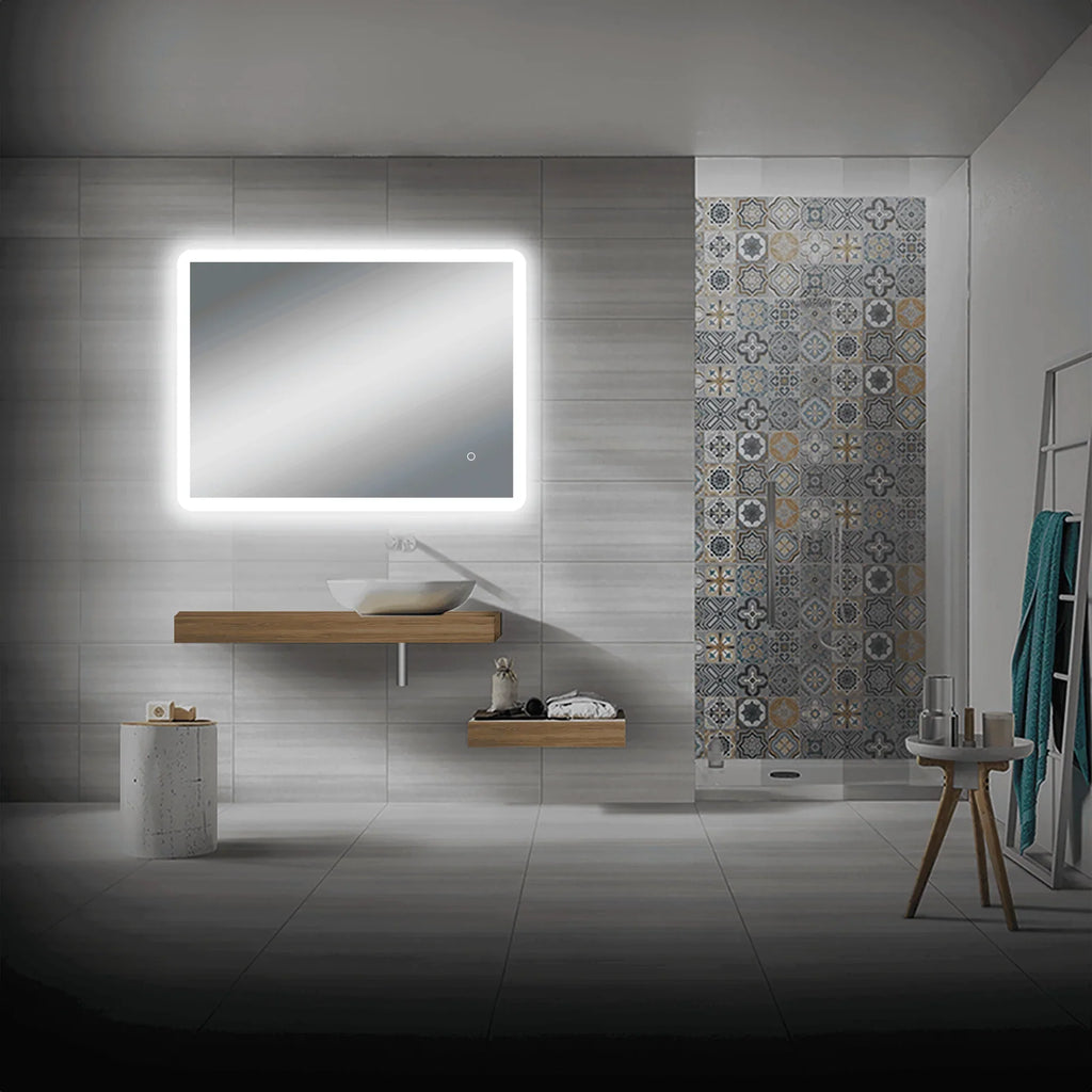 Pilsen LED Mirror with Integrated Dimmer