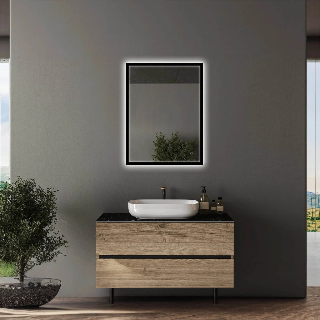 LEO Front & Backlit LED Lighted Mirror