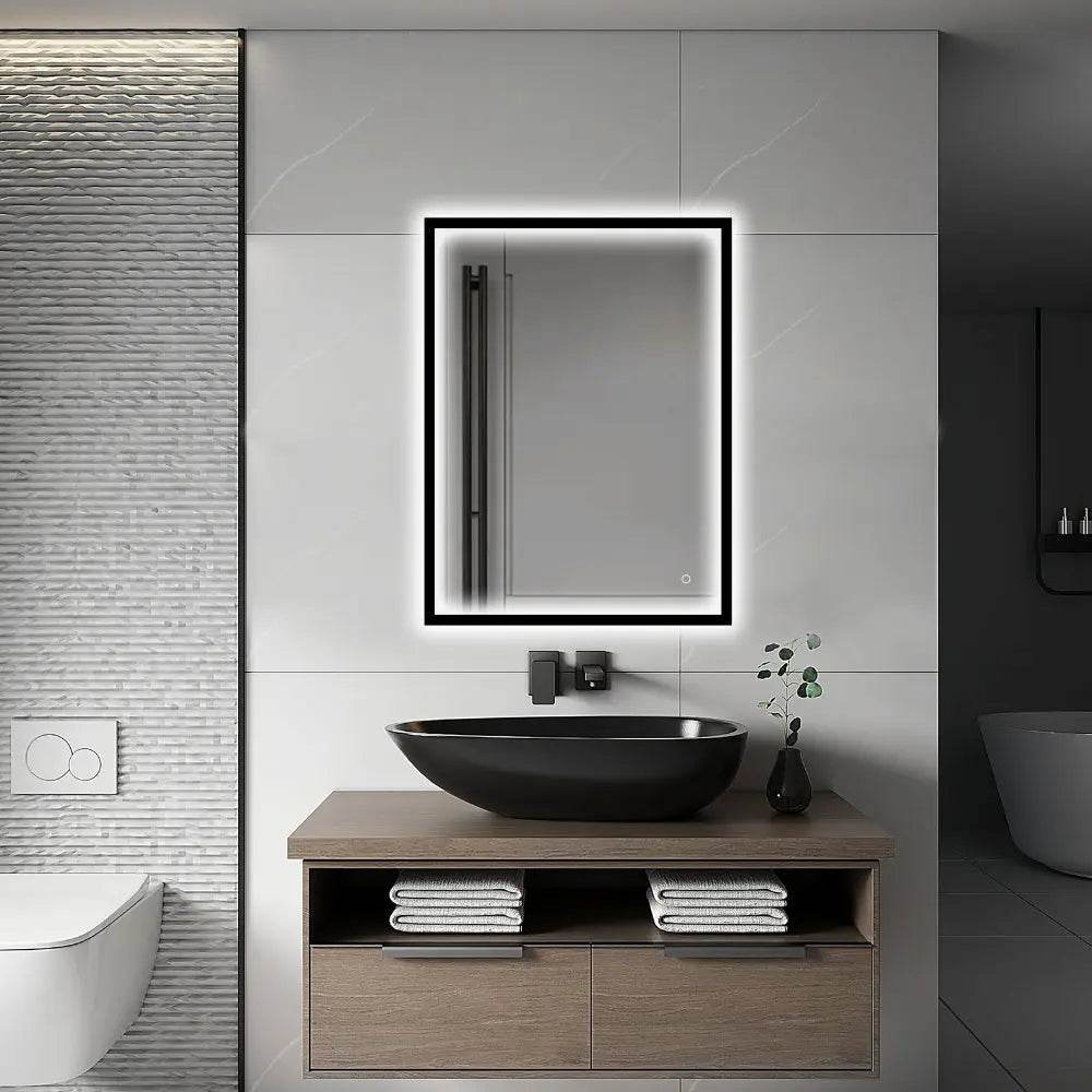 LEO Front & Backlit LED Lighted Mirror