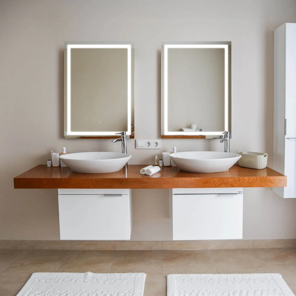 Riga LED Mirror w/ Dimmer & Defogger